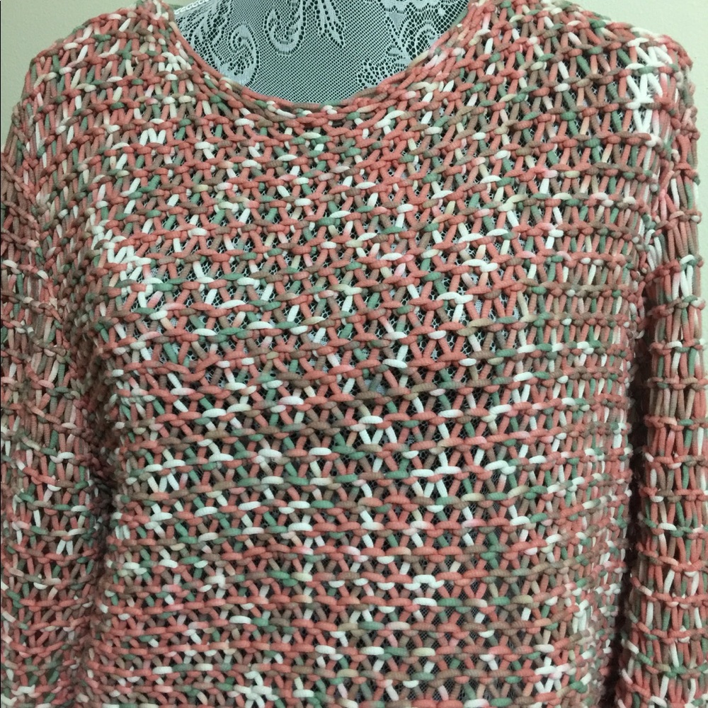 Anthropologie Crochet sweater